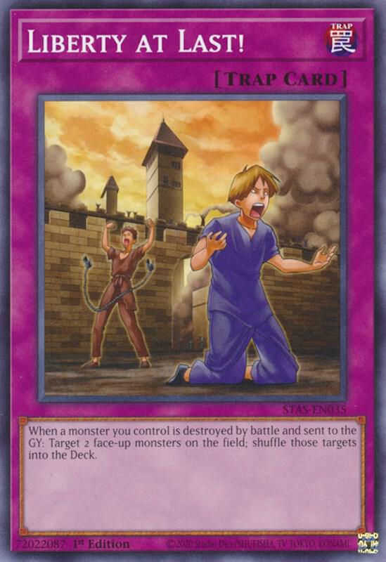 Liberty at Last! STAS-EN035 card from 2-Player Starter Set