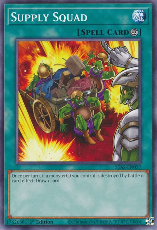 Supply Squad STAS-EN037 card from 2-Player Starter Set