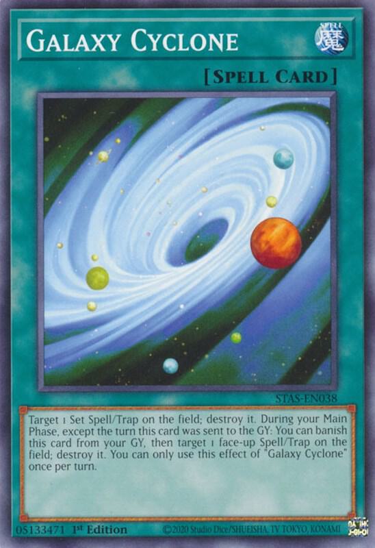 Galaxy Cyclone STAS-EN038 card from 2-Player Starter Set
