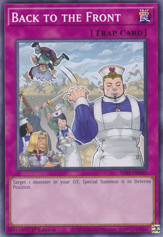 Back to the Front STAS-EN040 card from 2-Player Starter Set