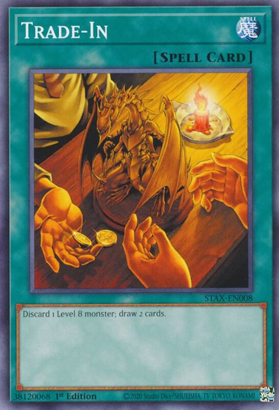 Trade-In STAX-EN008 card from 2-Player Starter Set
