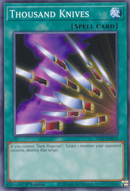 Thousand Knives STAX-EN012 card from 2-Player Starter Set
