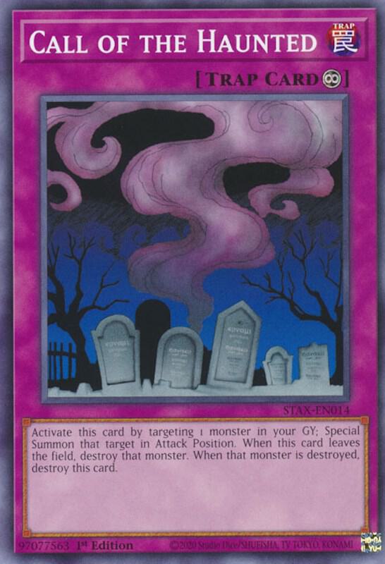 Call of the Haunted STAX-EN014 card from 2-Player Starter Set