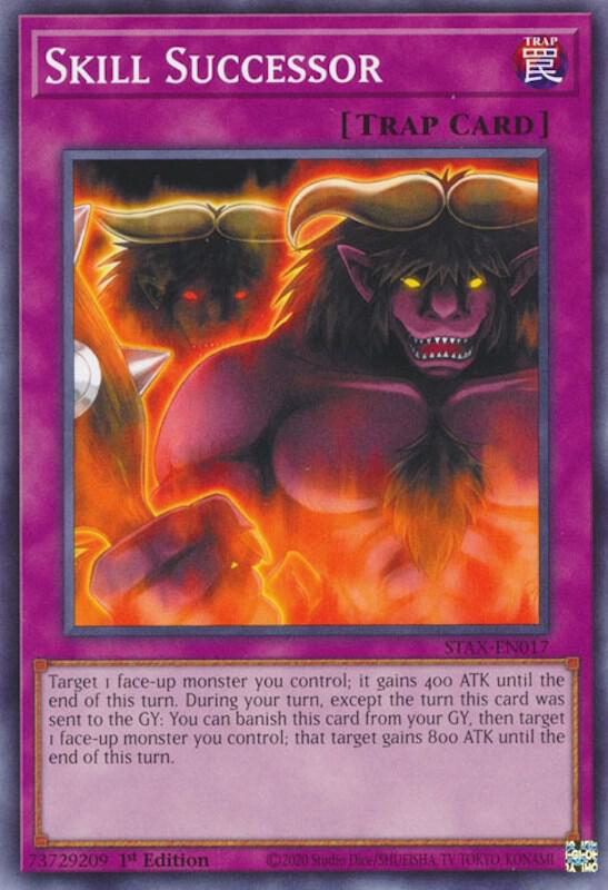 Skill Successor STAX-EN017 card from 2-Player Starter Set