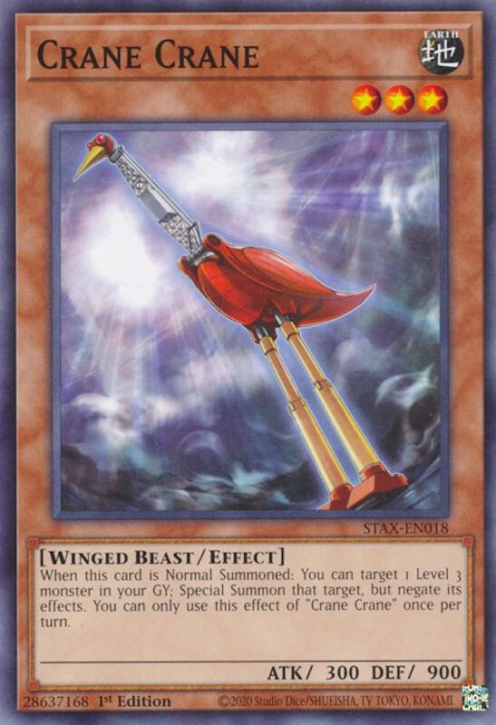 Crane Crane STAX-EN018 card from 2-Player Starter Set
