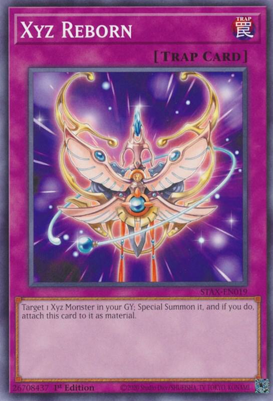 Xyz Reborn STAX-EN019 card from 2-Player Starter Set