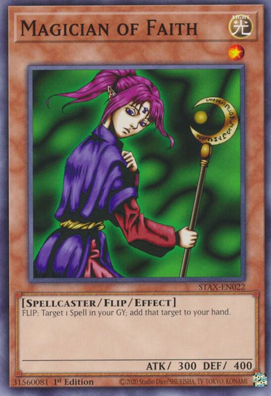 Magician of Faith STAX-EN022 card from 2-Player Starter Set