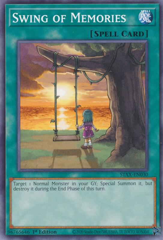 Swing of Memories STAX-EN030 card from 2-Player Starter Set