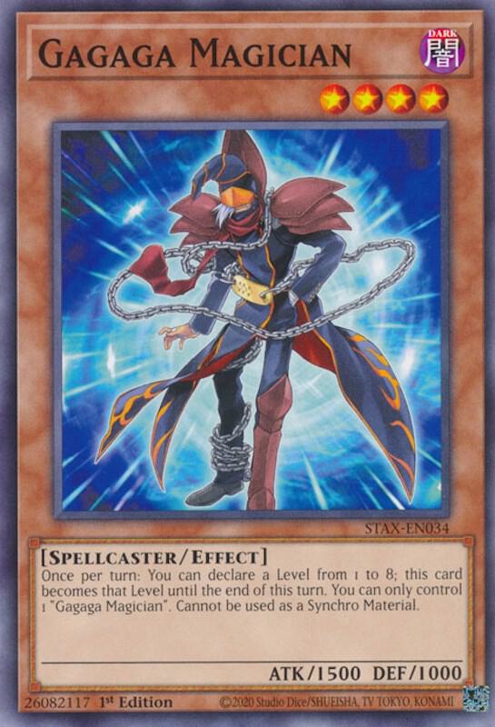 Gagaga Magician STAX-EN034 card from 2-Player Starter Set