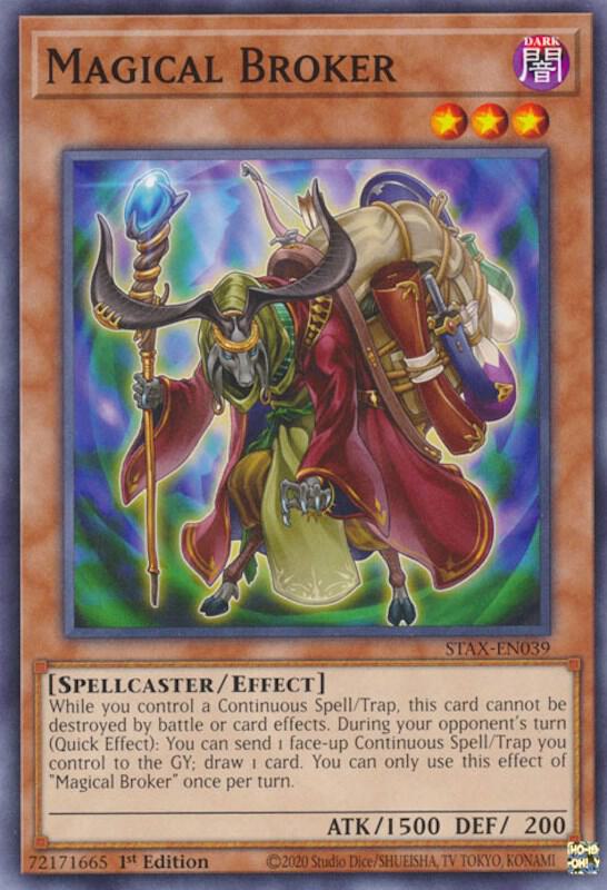 Magical Broker STAX-EN039 card from 2-Player Starter Set