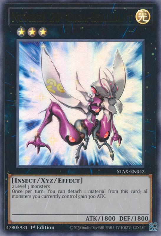 Number 20: Giga-Brilliant STAX-EN042 card from 2-Player Starter Set