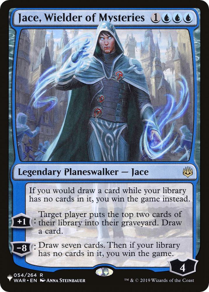 Jace, Wielder of Mysteries 054/264 card from The List Reprints