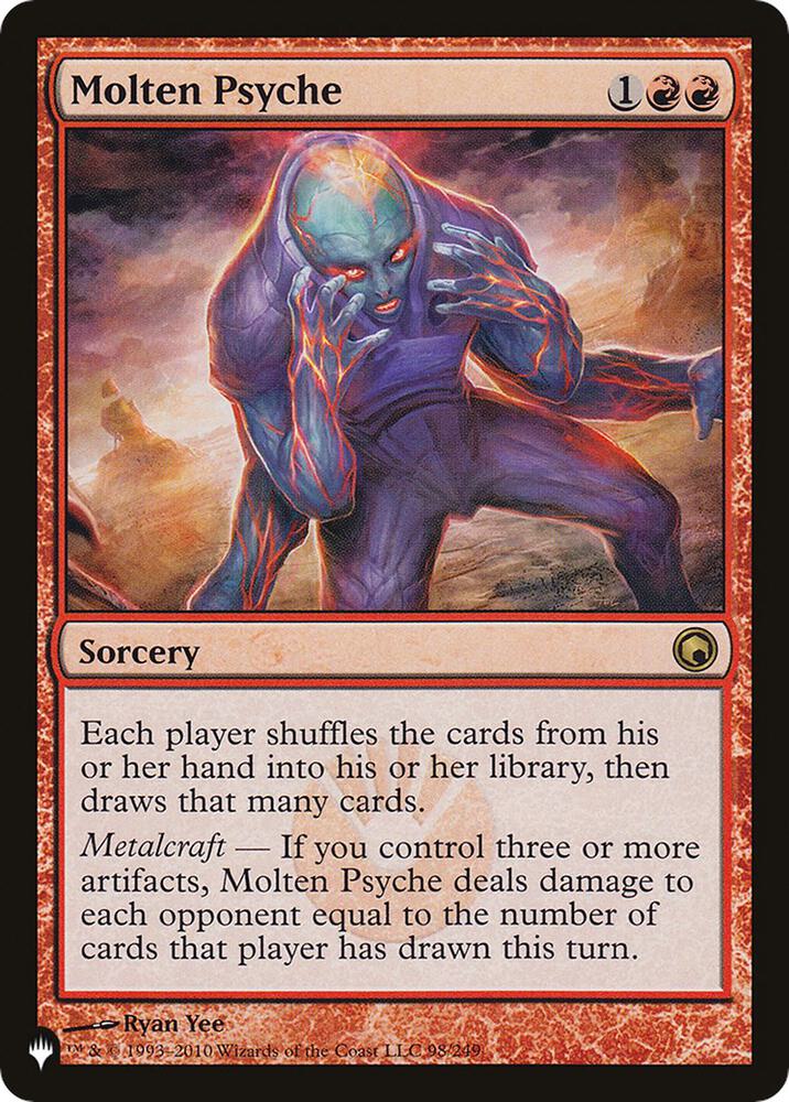 Molten Psyche 98/249 card from The List Reprints