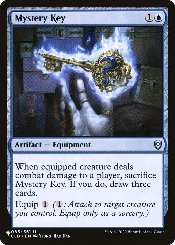 Mystery Key 085/361 card from The List Reprints