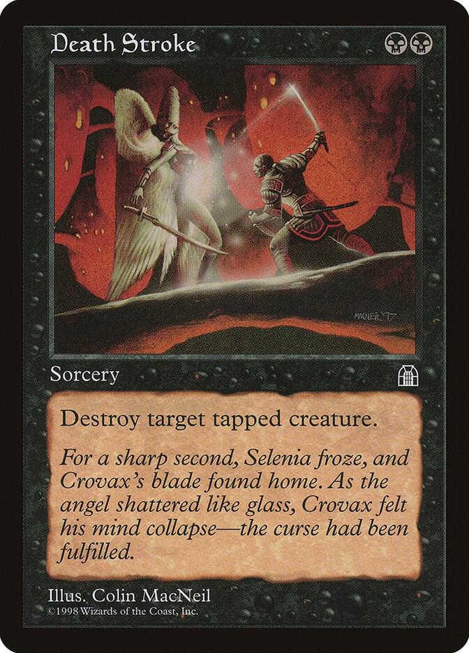 Death Stroke card from Stronghold