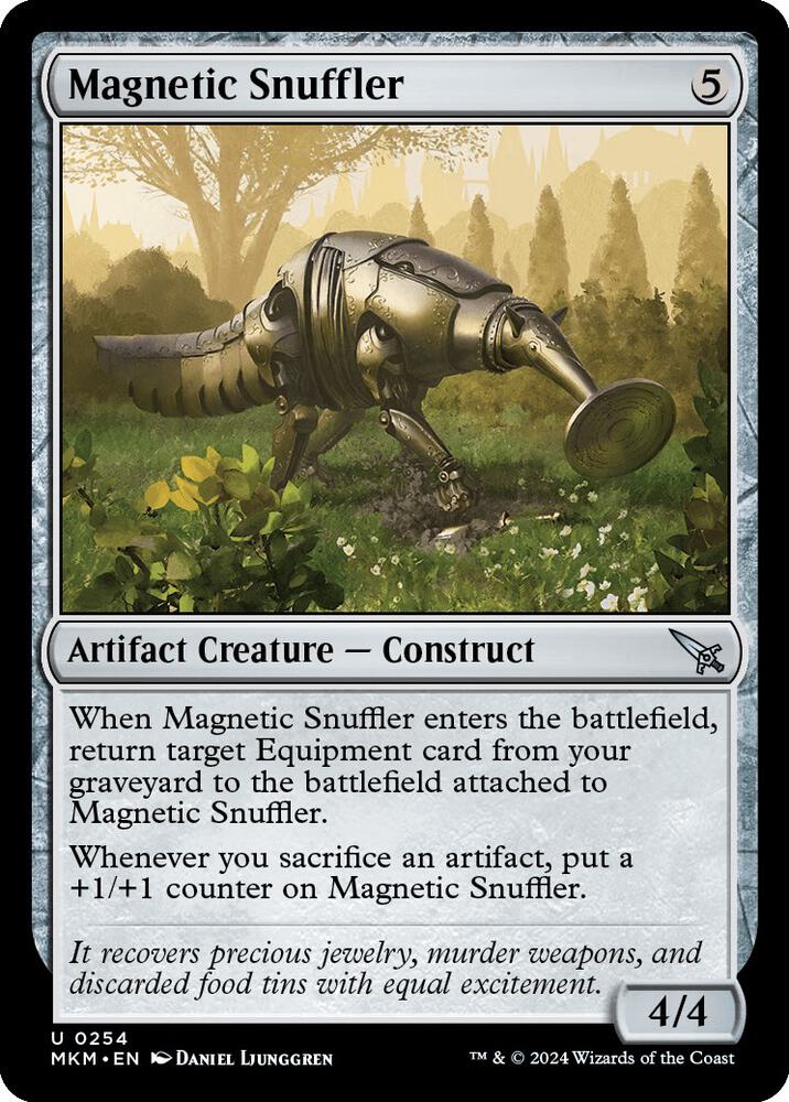 Magnetic Snuffler 254 card from Murders at Karlov Manor