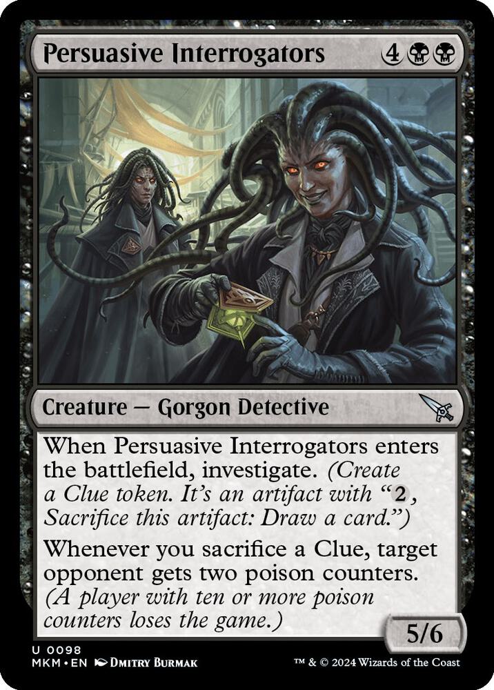 Persuasive Interrogators 98 card from Murders at Karlov Manor