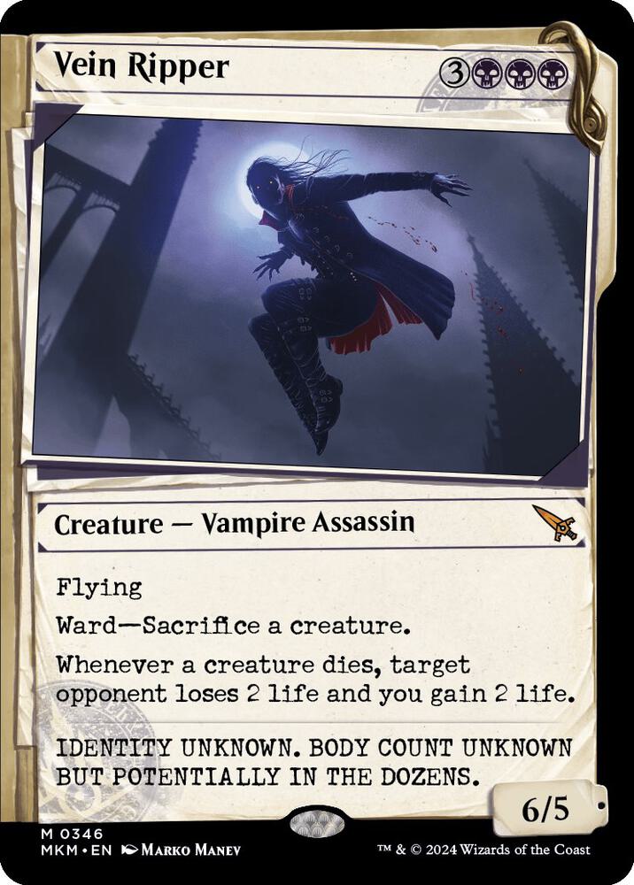 Vein Ripper (Showcase) 346 card from Murders at Karlov Manor