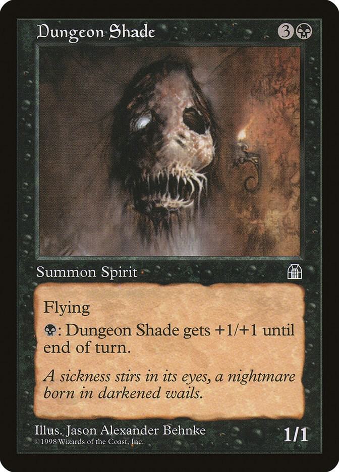 Dungeon Shade card from Stronghold