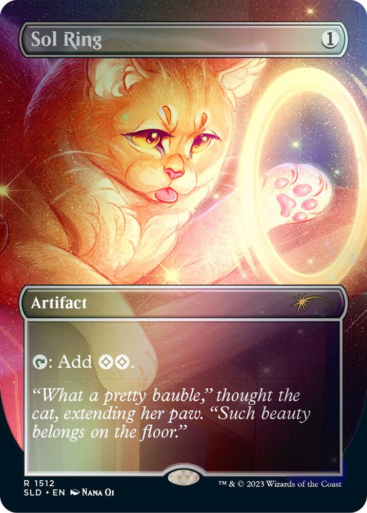 Sol Ring 1512 card from Secret Lair Drop Series
