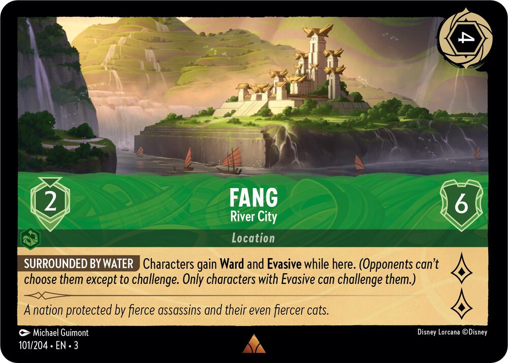 Fang - River City 101/204 card from Into the Inklands