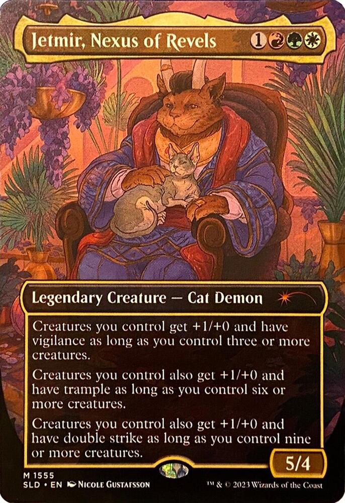 Jetmir, Nexus of Revels (Display Commander) - Thick Stock 1555 card from Secret Lair Drop Series