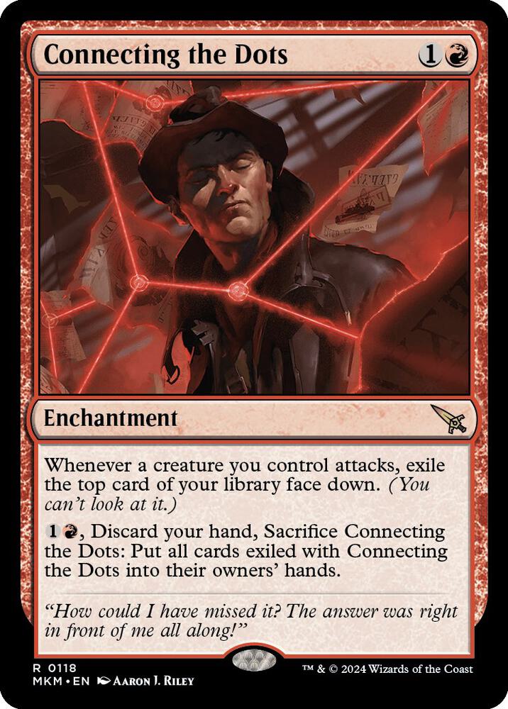Connecting the Dots 118 card from Murders at Karlov Manor