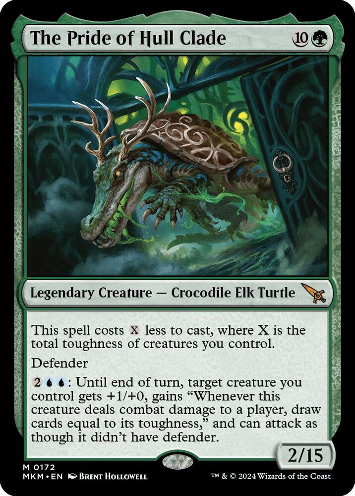 The Pride of Hull Clade 172 card from Murders at Karlov Manor