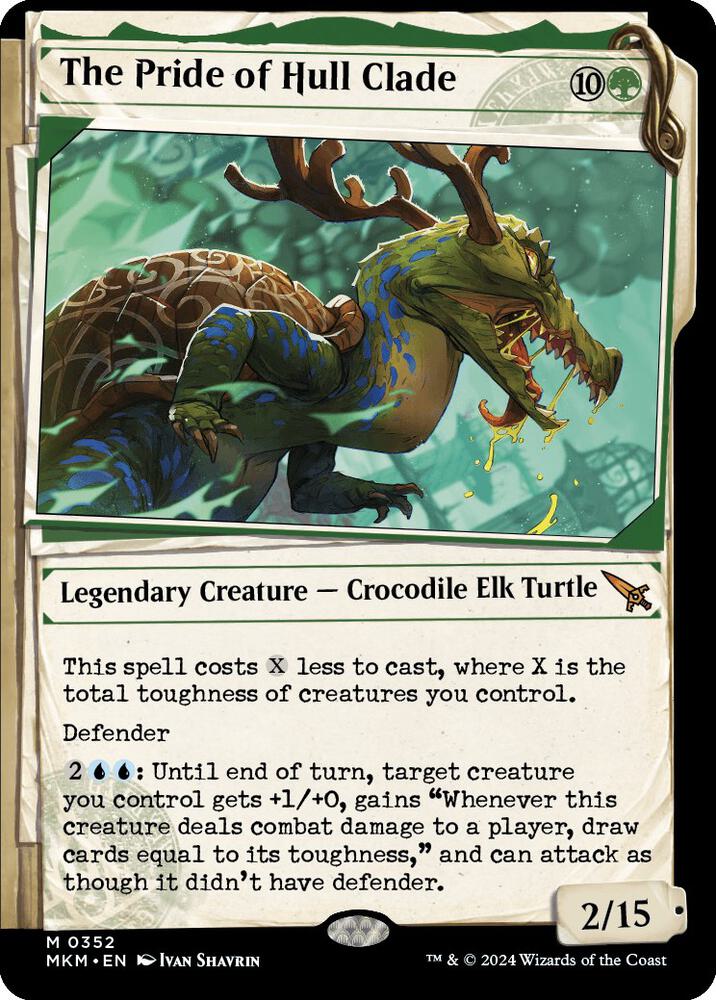 The Pride of Hull Clade (Showcase) 352 card from Murders at Karlov Manor