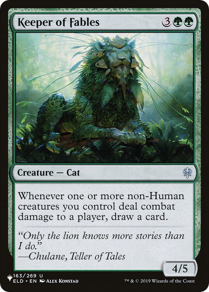 Keeper of Fables 163/269 card from The List Reprints