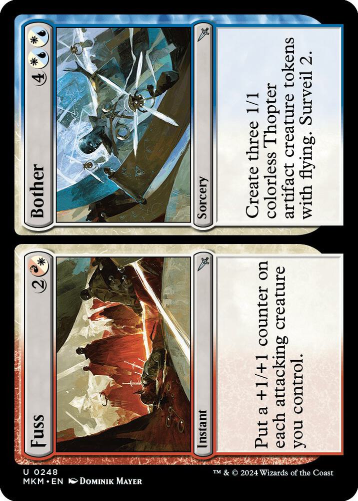 Fuss // Bother 248 card from Murders at Karlov Manor