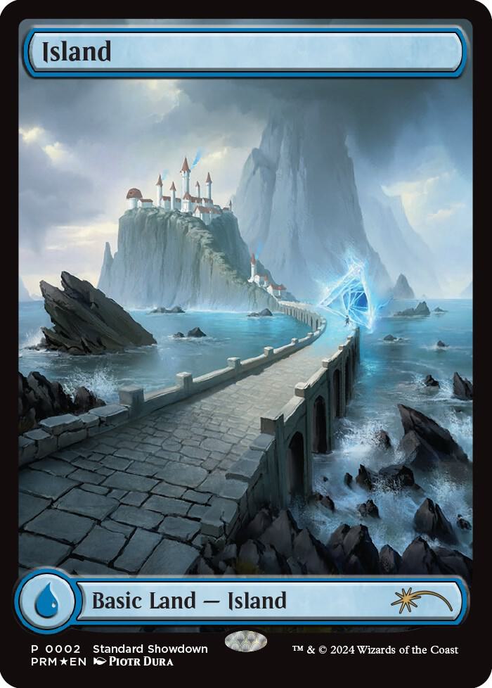 Island (Piotr Dura) 2 card from Standard Showdown Promos