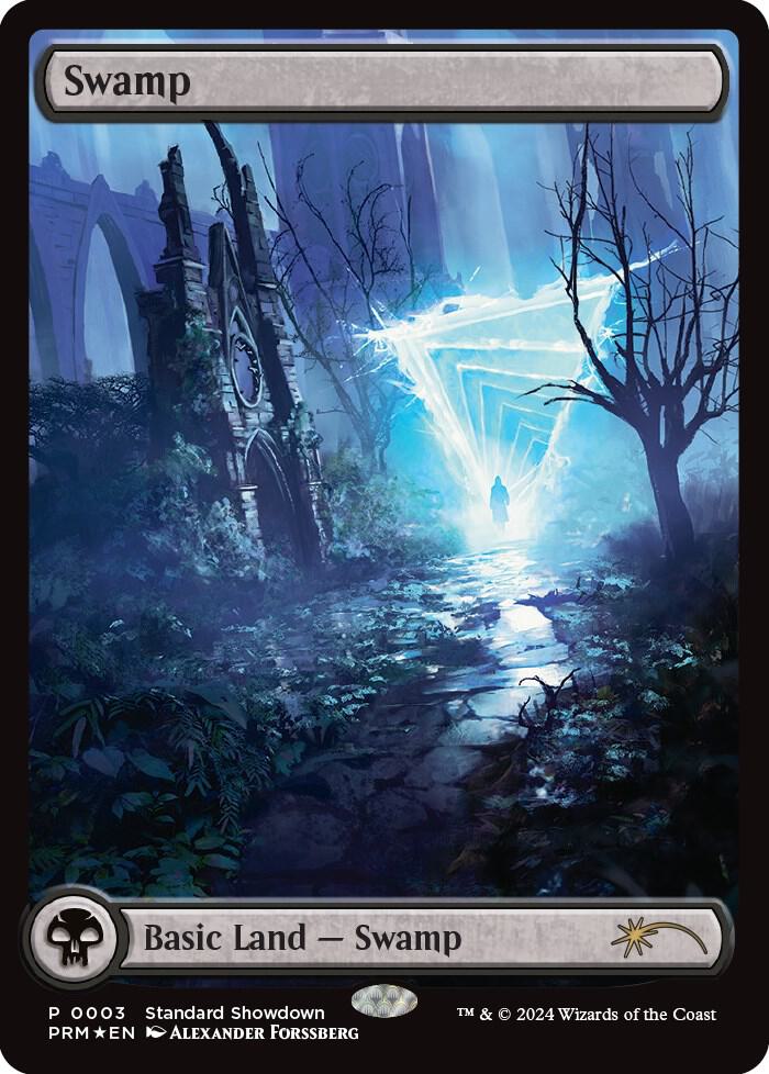 Swamp (Alexander Forssberg) 3 card from Standard Showdown Promos