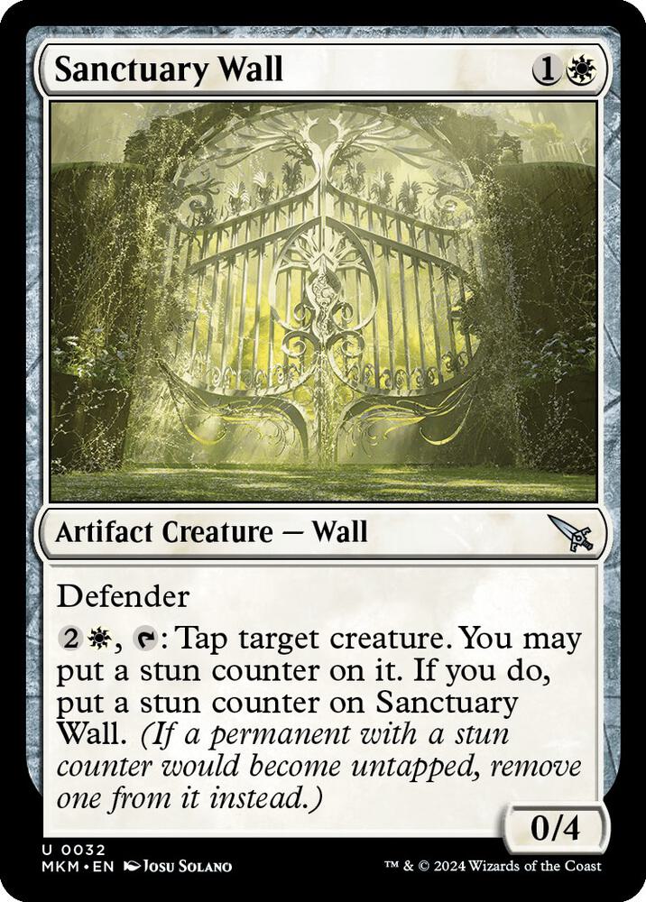Sanctuary Wall 32 card from Murders at Karlov Manor