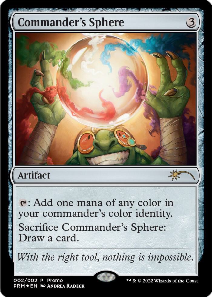 Commander's Sphere 2 card from WPN & Gateway Promos