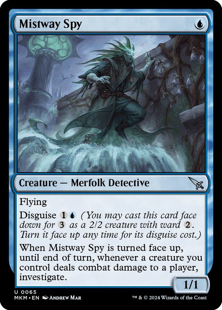Mistway Spy 65 card from Murders at Karlov Manor