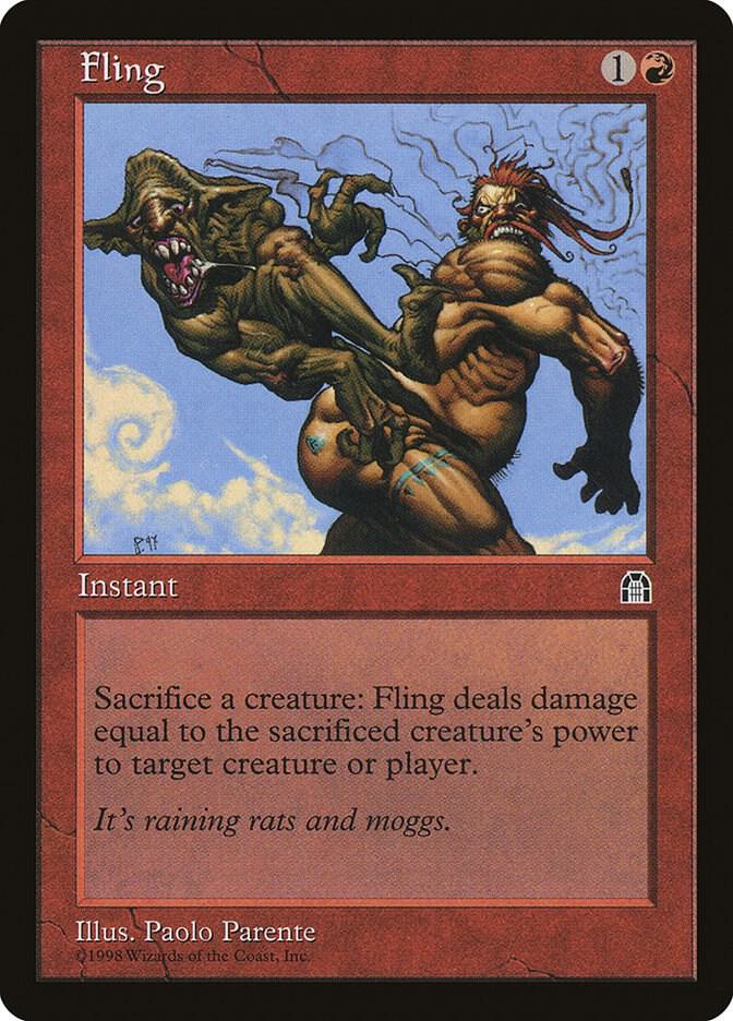 Fling card from Stronghold