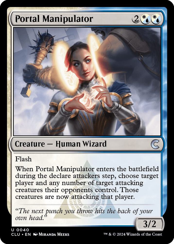 Portal Manipulator 40 card from Ravnica: Clue Edition