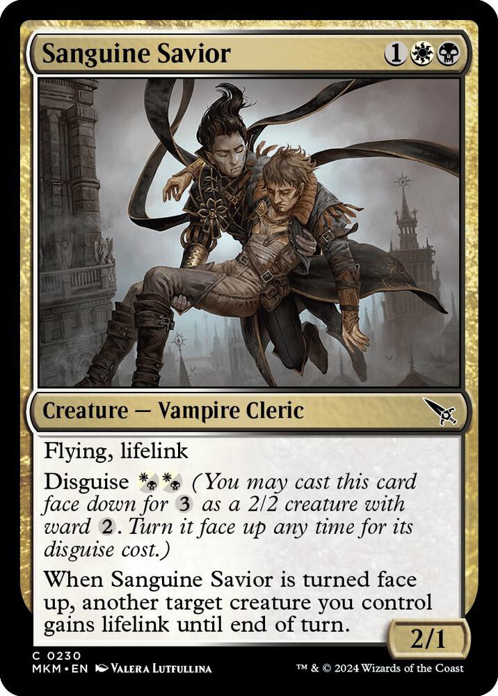 Sanguine Savior 230 card from Murders at Karlov Manor