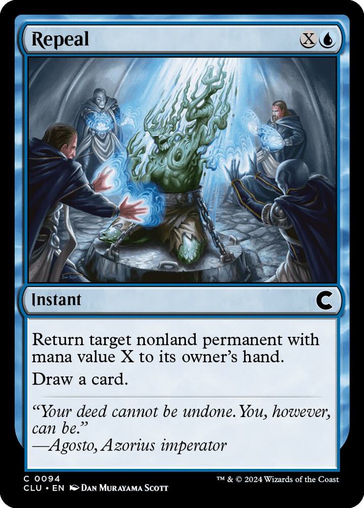 Repeal 94 card from Ravnica: Clue Edition