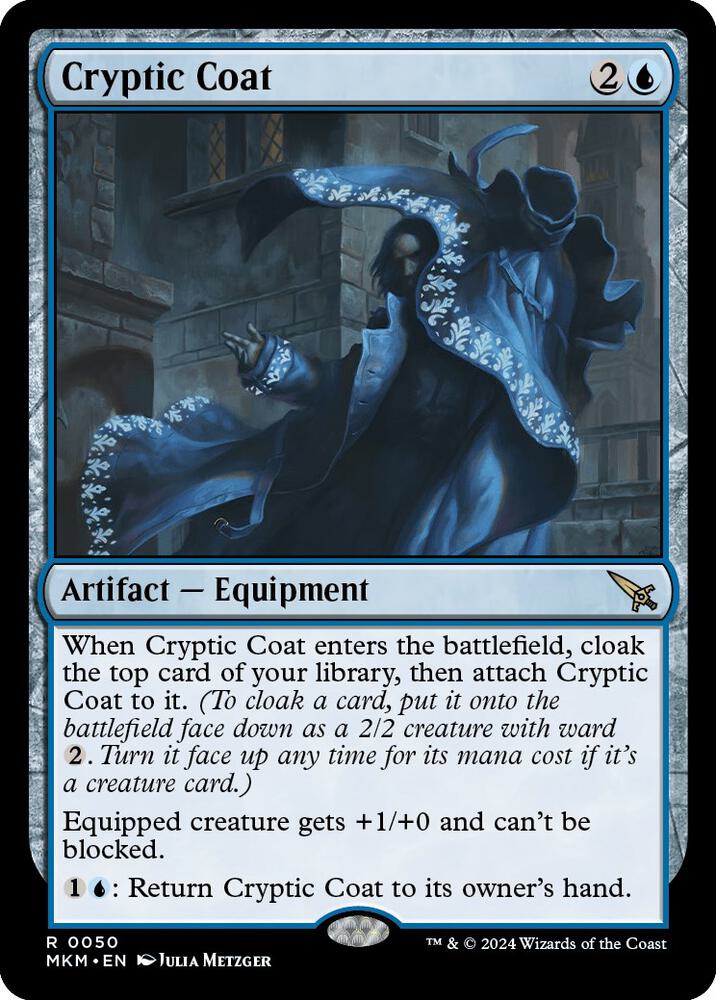 Cryptic Coat 50 card from Murders at Karlov Manor