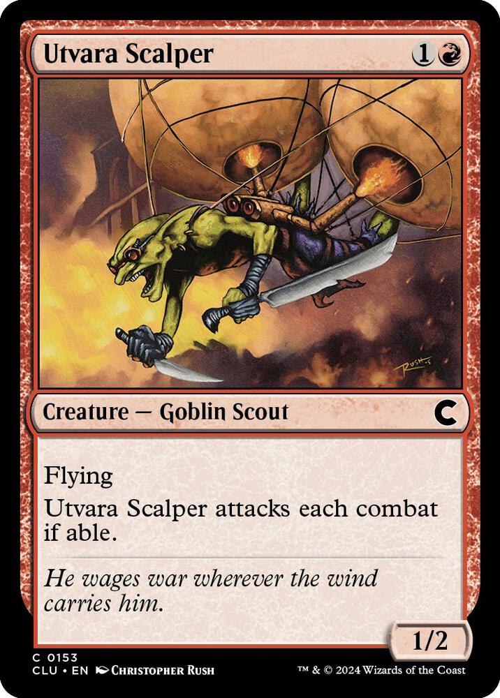 Utvara Scalper 153 card from Ravnica: Clue Edition