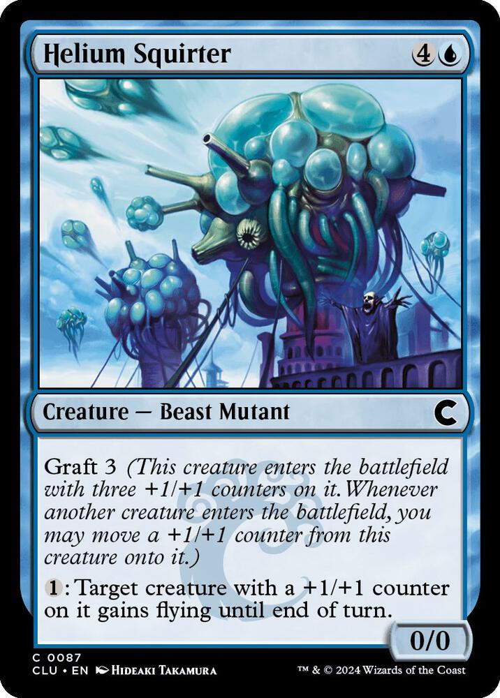 Helium Squirter 87 card from Ravnica: Clue Edition