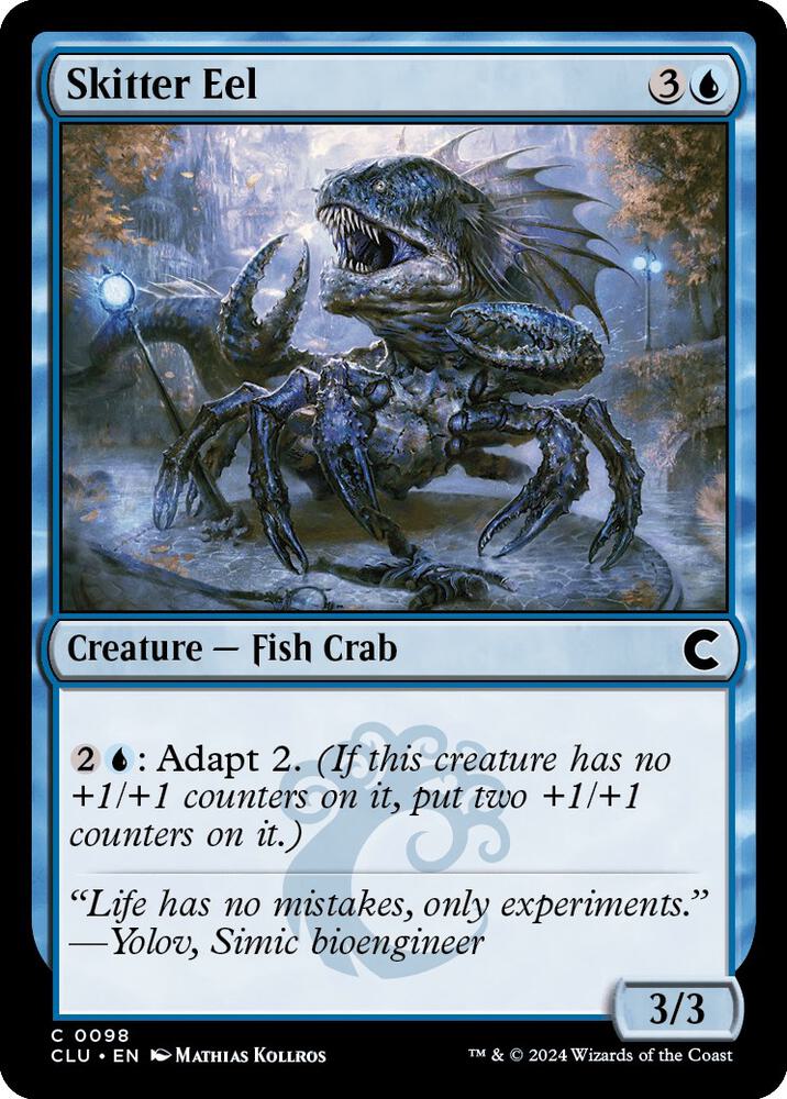 Skitter Eel 98 card from Ravnica: Clue Edition