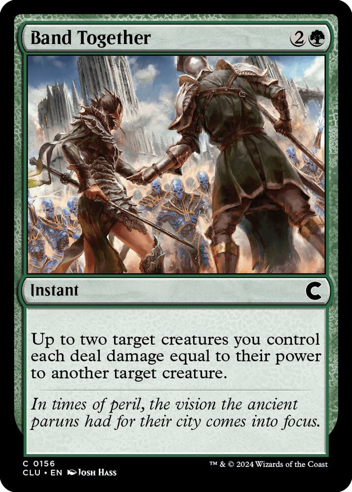 Band Together 156 card from Ravnica: Clue Edition
