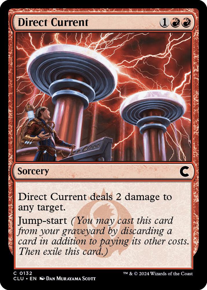 Direct Current 132 card from Ravnica: Clue Edition