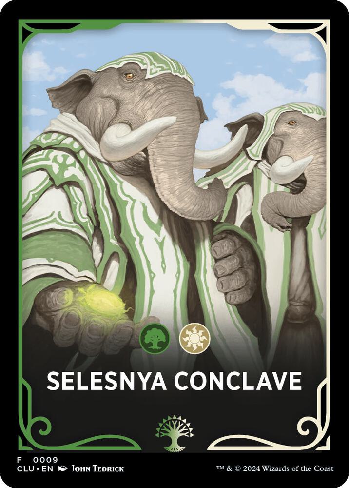Selesnya Conclave Theme Card 9 card from Ravnica: Clue Edition