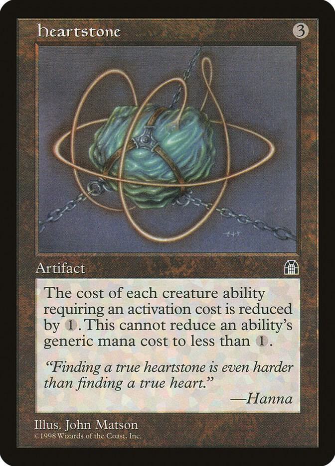 Heartstone card from Stronghold