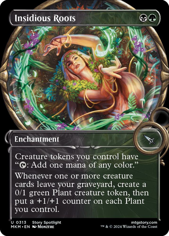 Insidious Roots (Showcase) 313 card from Murders at Karlov Manor