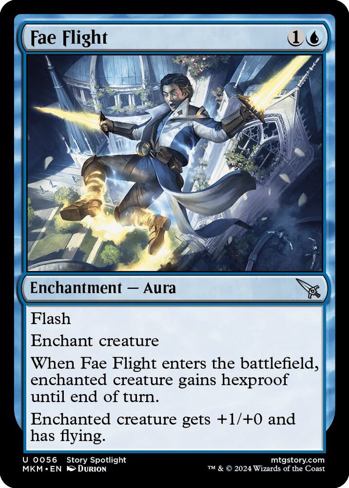 Fae Flight 56 card from Murders at Karlov Manor